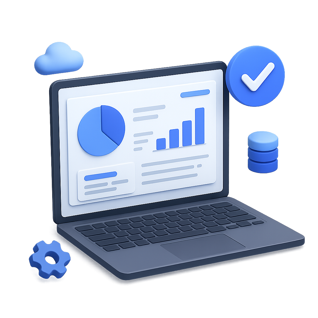 Ilustración de dashboard