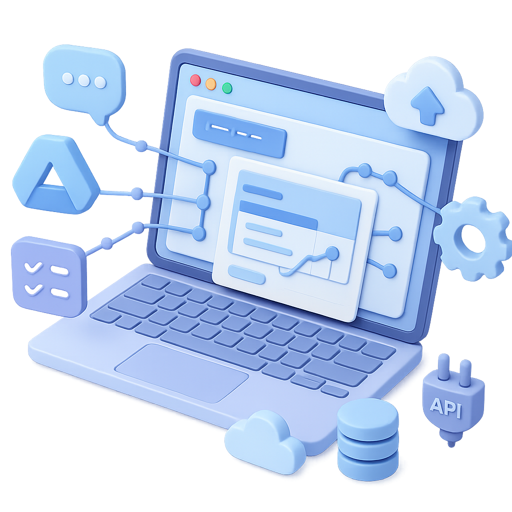 Dashboard mostrando integraciones con diferentes plataformas