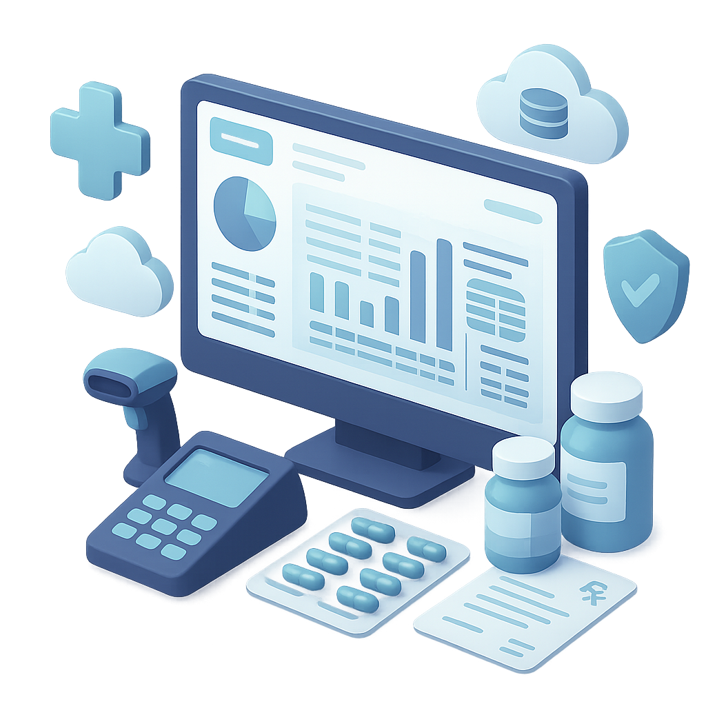 Captura de pantalla de Sistema para Farmacias y Droguerías